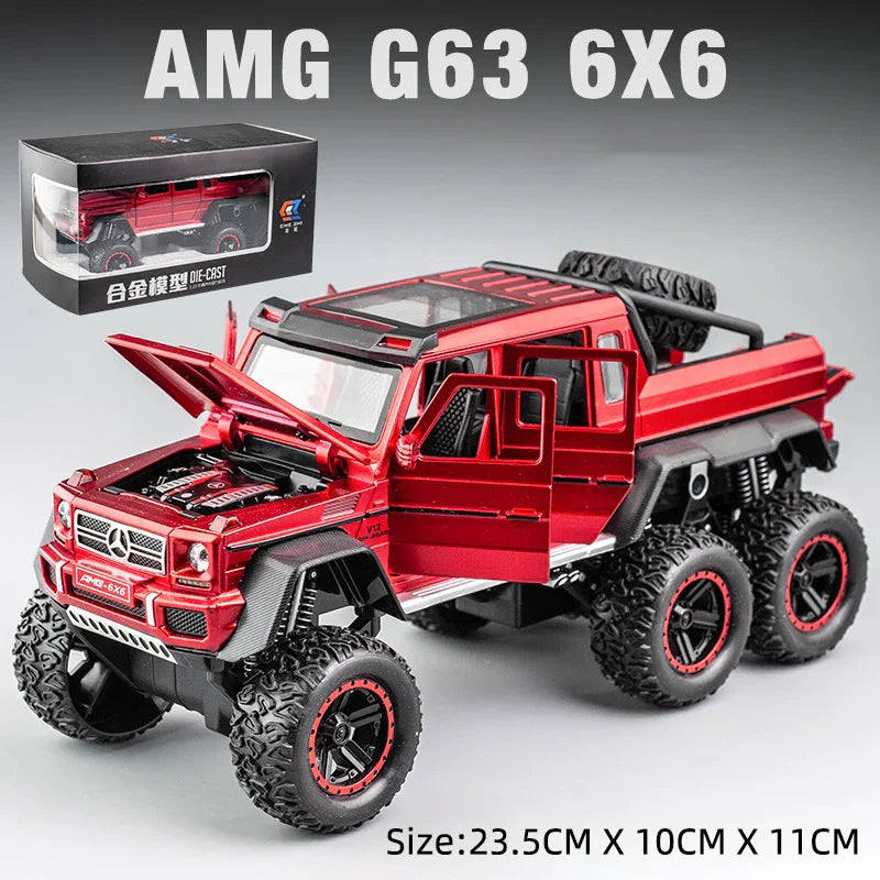 1:22 Mercedes Benz G63 6x6 Diecast Model