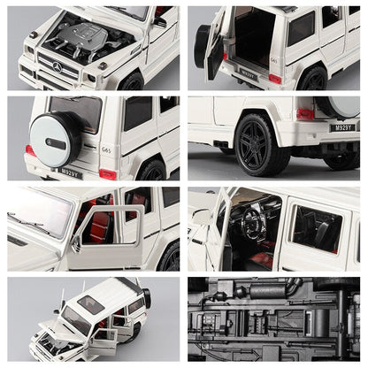 1:24 Mercedes Benz G65 Model Car Die Cast Simulation