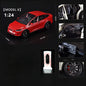 1:24 Scale Alloy Tesla Model X Diecast Model