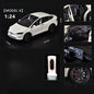 1:24 Scale Alloy Tesla Model X Diecast Model