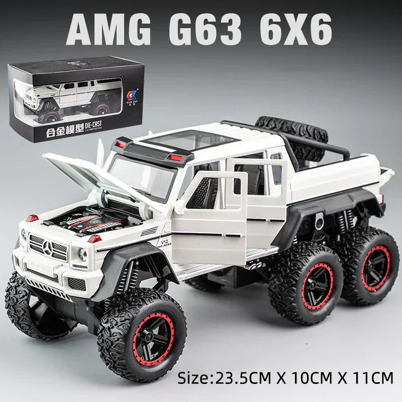 1:22 Mercedes Benz G63 6x6 Diecast Model