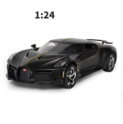 1:24 Scale Bugatti La Voiture Noire Alloy Supercar Model