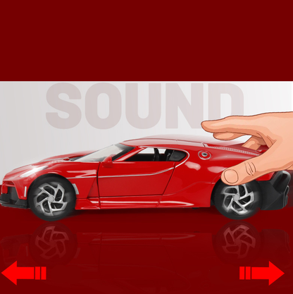 1:24 Scale Bugatti La Voiture Noire Alloy Supercar Model