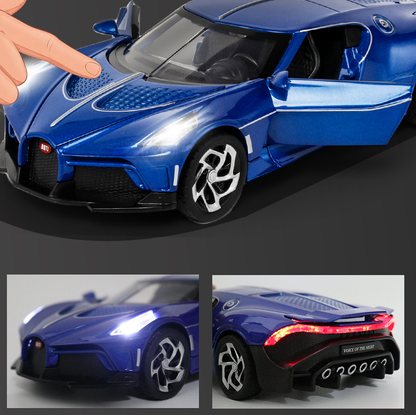 1:24 Scale Bugatti La Voiture Noire Alloy Supercar Model