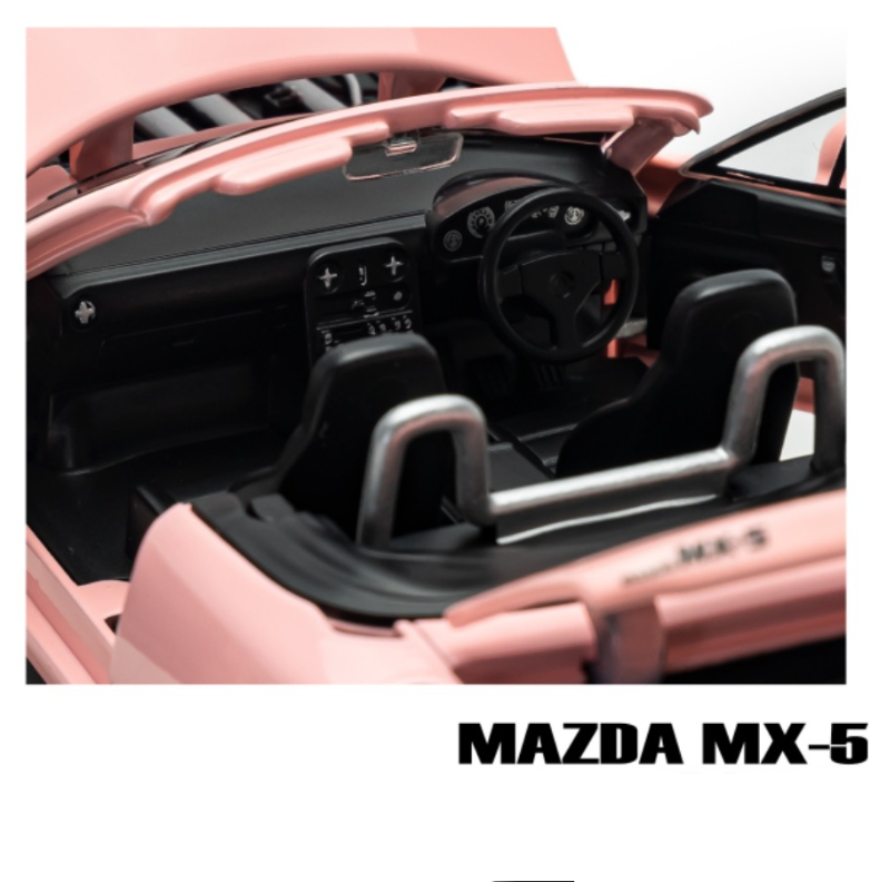 1:24 Scale Mazda MX-5 Alloy Car Model