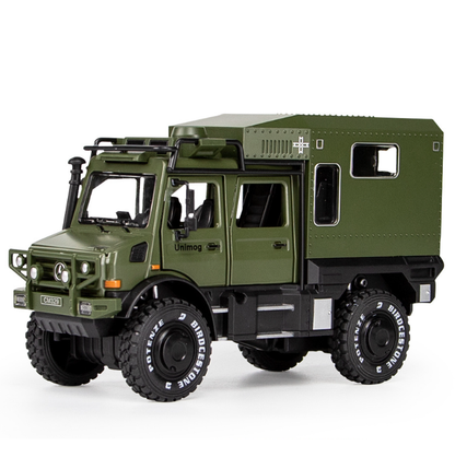 1:28 Mercedes-Benz Unimog Diecast Model