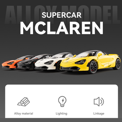 1:24 McLaren 720S Diecast Model – Foldable Design