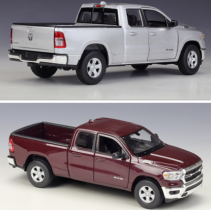 1:27 Dodge 2019 RAM 1500 Model – Bold Strength in Every Detail