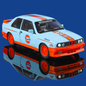 1:24 BMW M3 Alloy Model with Decals