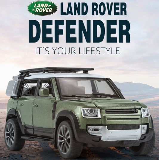 1:32 Land Rover Defender Alloy Car Model – Adventure in Miniature