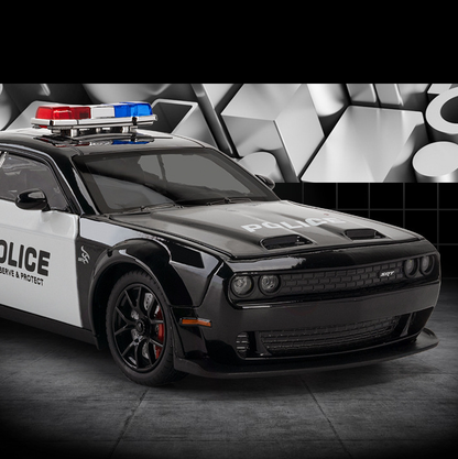 1:24 Dodge Hellcat Police Car Die-Cast Model