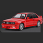 1:24 BMW M3 (E30) 1988 Die Cast