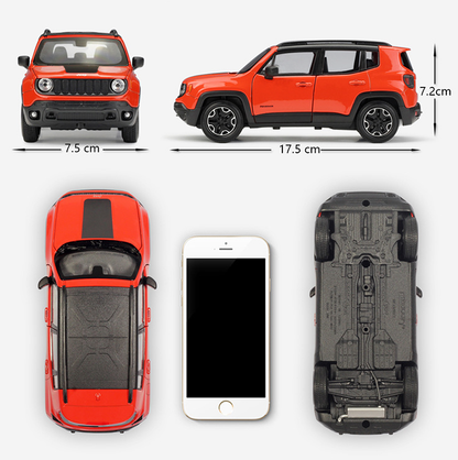 1:24 Jeep Renegade Die-Cast Model