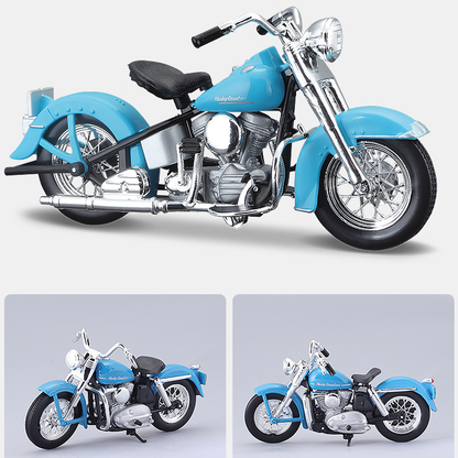 1:18 Harley Davidson Die-Cast Motorcycle Model