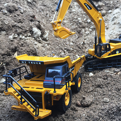 1:50 Construction Engineering Vehicle Diecast Model