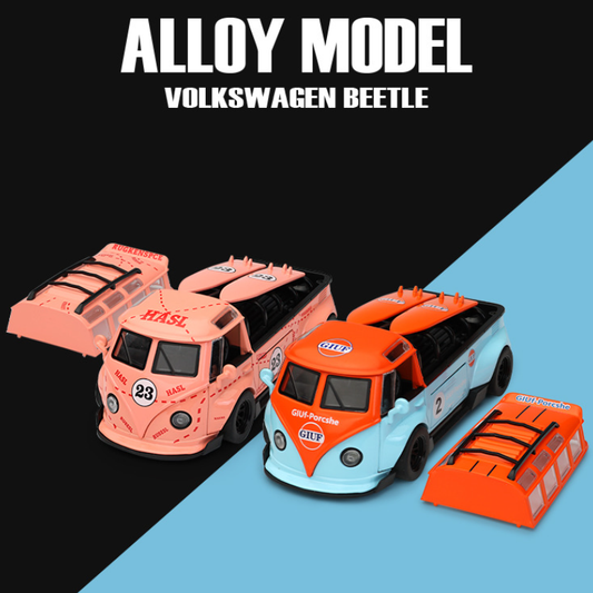1:32 T1 Bus Convertible Camping Edition Alloy Model
