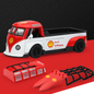 1:32 T1 Bus Convertible Camping Edition Alloy Model