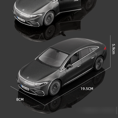 1:27 Mercedes-Benz EQS Die-Cast Model - Sleek and Detailed Electric Luxury