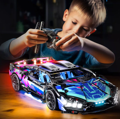 Lamborghini 1:14 Building Block Edition - Remote Control & Gift Box