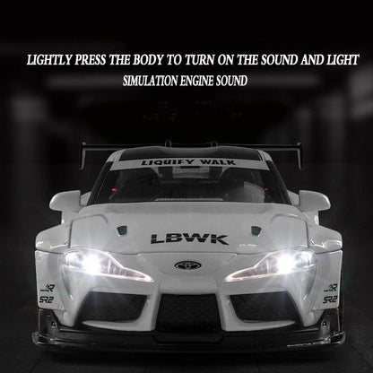 1:22  TOYOTA SUPRA GR LBWK WITH LONG TAIL SPOILER