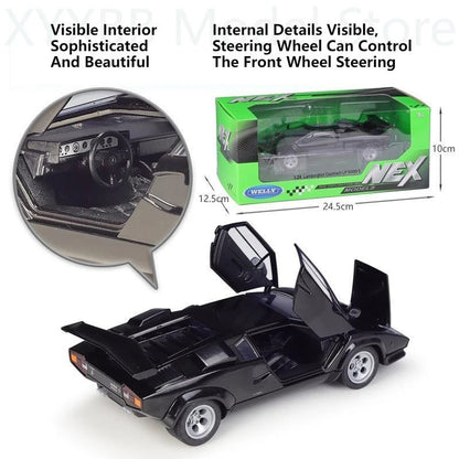1:24 Lamborghini Countach LP 5000S
