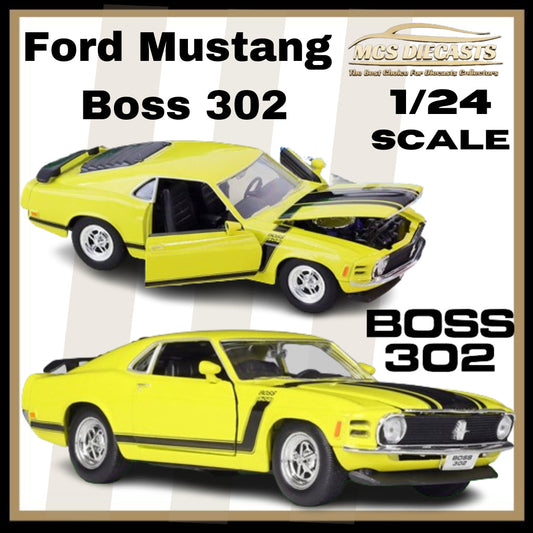 1:24 Ford Mustang Boss 302