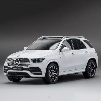 1:24 Alloy Die-cast  Mercedes-Benz GLE 350 Toy Car with Sound and Light