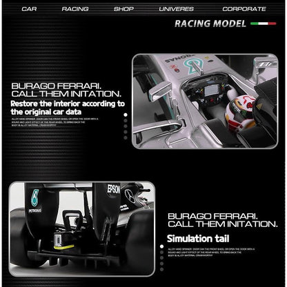1:18 Big Benz Mercedes F1 W07 Hybrid